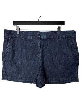 Loft Denim Shorts Size 16 Blue Casual Summer